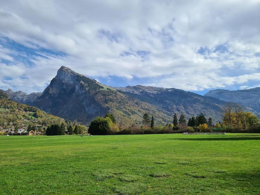 Appartement Le D12 Samoëns Eksteriør bilde